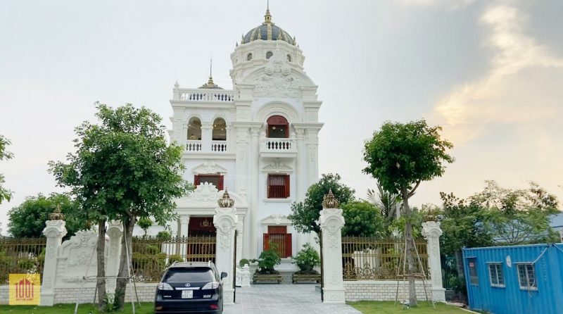 Xây dựng hoàn thiện biệt thự cổ điển Tây Ninh
